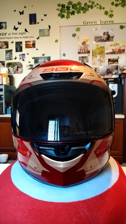 送給16歲兒子安全帽SOL SF-3 戰甲2288|小老婆汽機車資訊網