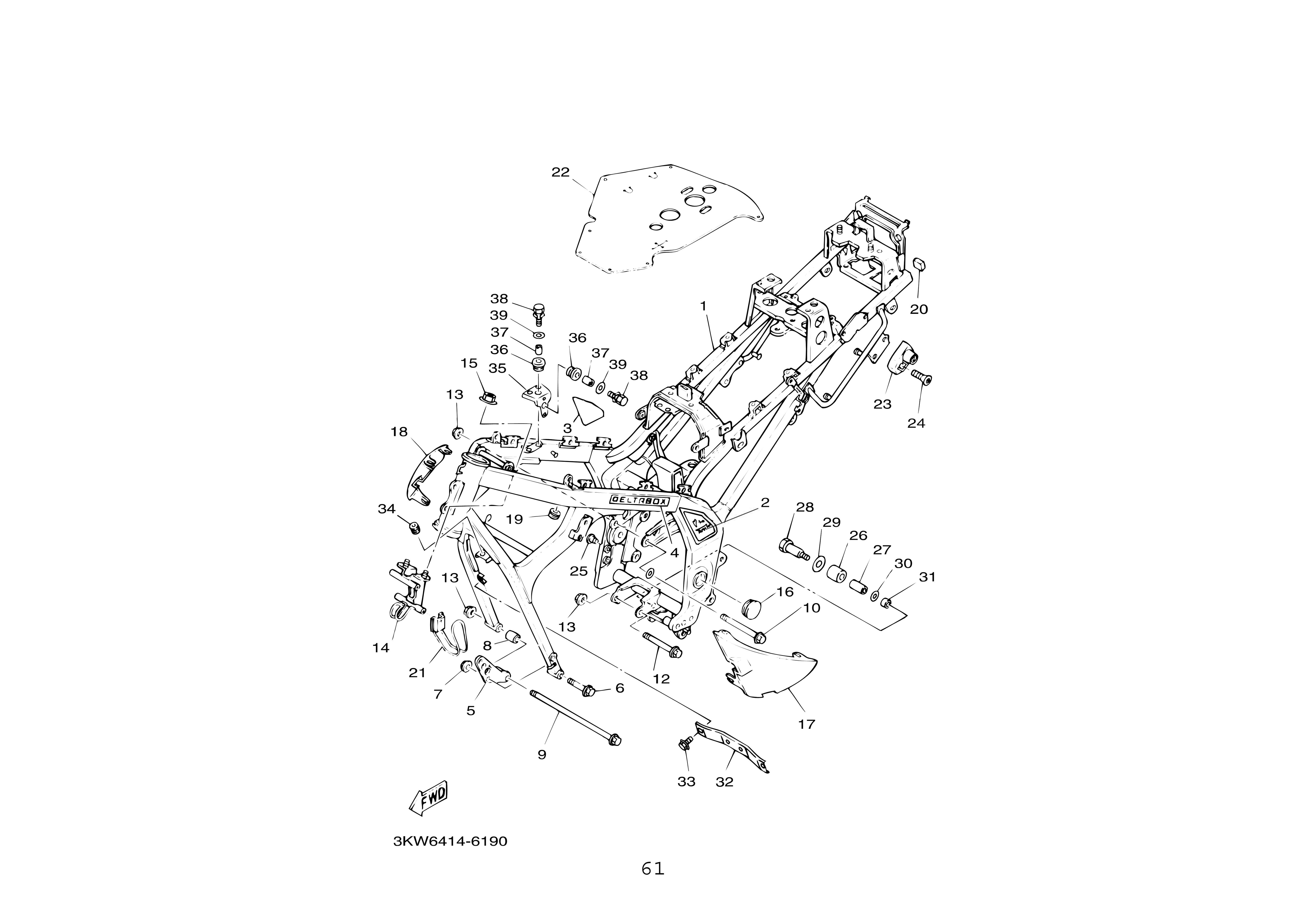 FZR150 3KW 零件手冊 圖示料號對照網頁版6816|小老婆汽機車資訊網 FZR150 3KW 零件手冊 圖示料號對照網頁版6816|小老婆汽機車資訊網
