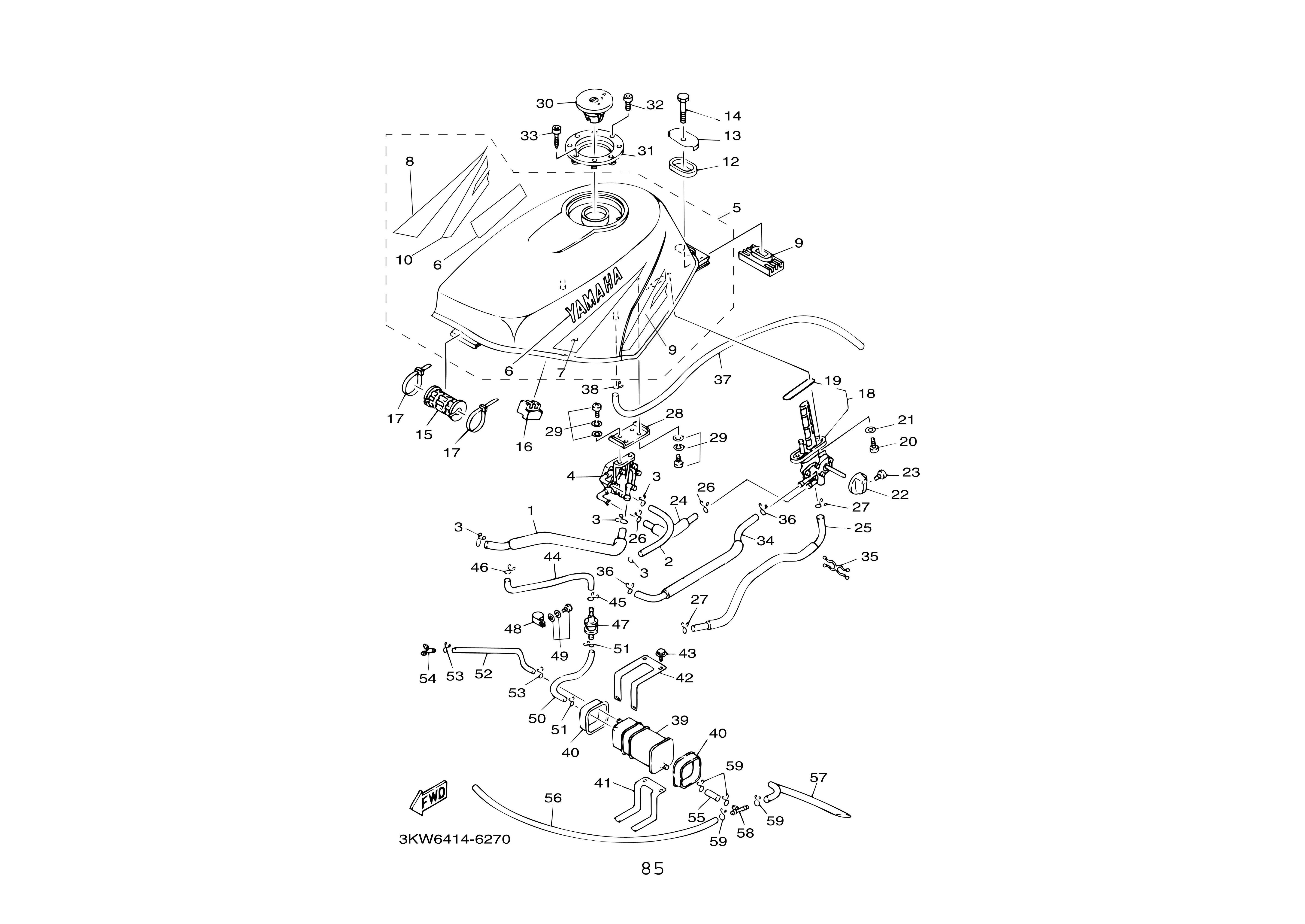 FZR150 3KW 零件手冊 圖示料號對照網頁版6831|小老婆汽機車資訊網 FZR150 3KW 零件手冊 圖示料號對照網頁版6831|小老婆汽機車資訊網