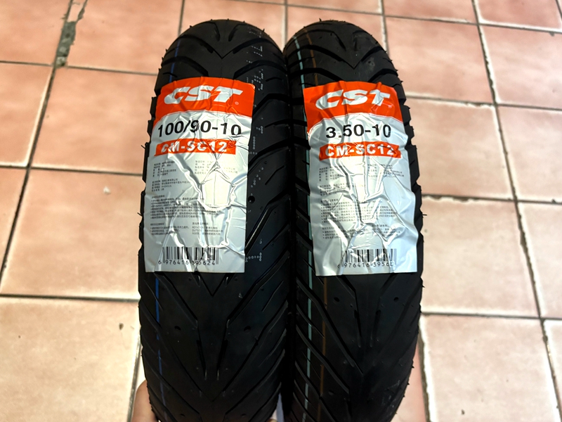 超5 125 正新 CST 龍王胎 CM-SC12 10吋前後輪龍王胎6034|小老婆汽機車資訊網