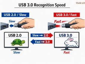 USB 都市傳說再起：「插太慢」USB 3.0 變 USB 2.0