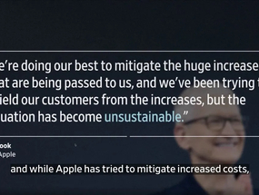 連 Apple 都頂不住成本壓力啦！Tim Cook：漲價已無法避免