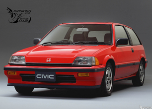 楔型空力外觀、每缸三汽門技術！Honda三代Civic開發緣起
