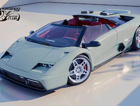以Diablo敞篷版為設計靈感！Eccentrica V12 Roadster正式亮相