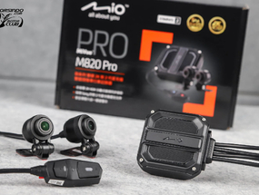 連老鼠都錄的一清二楚！Mio MiVue M820 Pro 機車 2K 雙鏡頭行車記錄器 ...