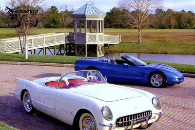 玻璃纖維車身、V8動力植入！Chevrolet Corvette C1開發緣起