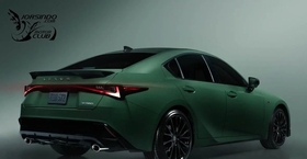 北美Lexus推IS外觀套件式樣車，身披搶眼綠色烤漆和BBS輪圈！