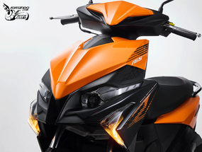 原廠標配鍛造活塞！光陽 RTS R 165 熔岩橘二代電推改款登場