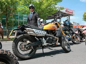 穿西裝騎重機！2026 DGR 紳士路騎開跑 規模更勝過往