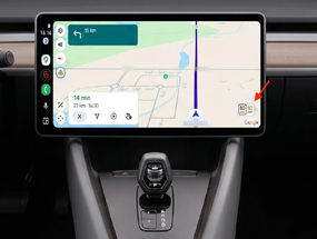 總算！Android Auto 開始收到 Google Maps GPS 時速顯示測試支援了