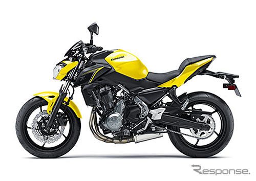 黃黃 日本川崎發表2018年仕樣新色款Z650|黃牌/紅牌大型重機