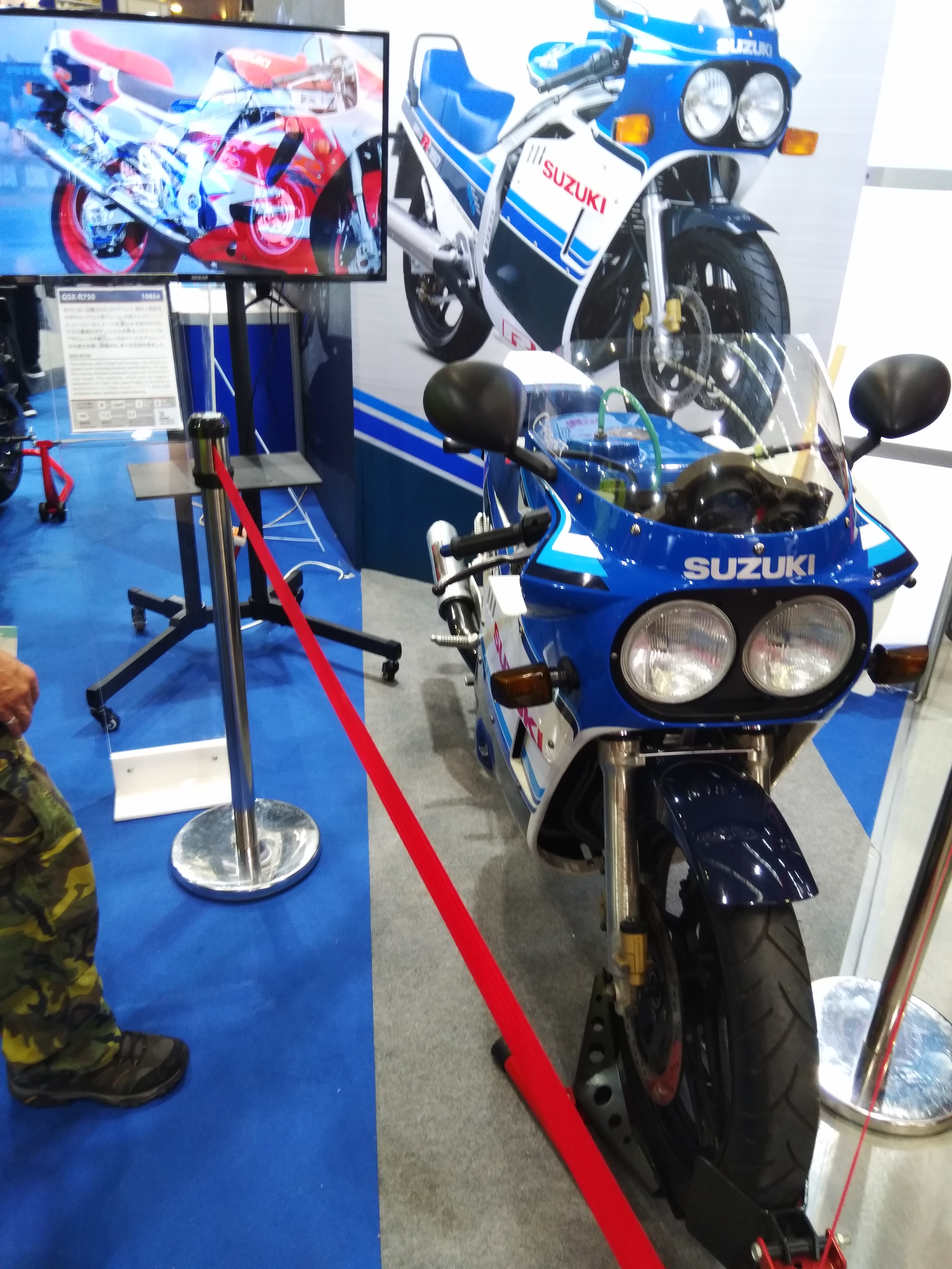 重車展上的1985年式,GSX-R 7501984|小老婆汽機車資訊網