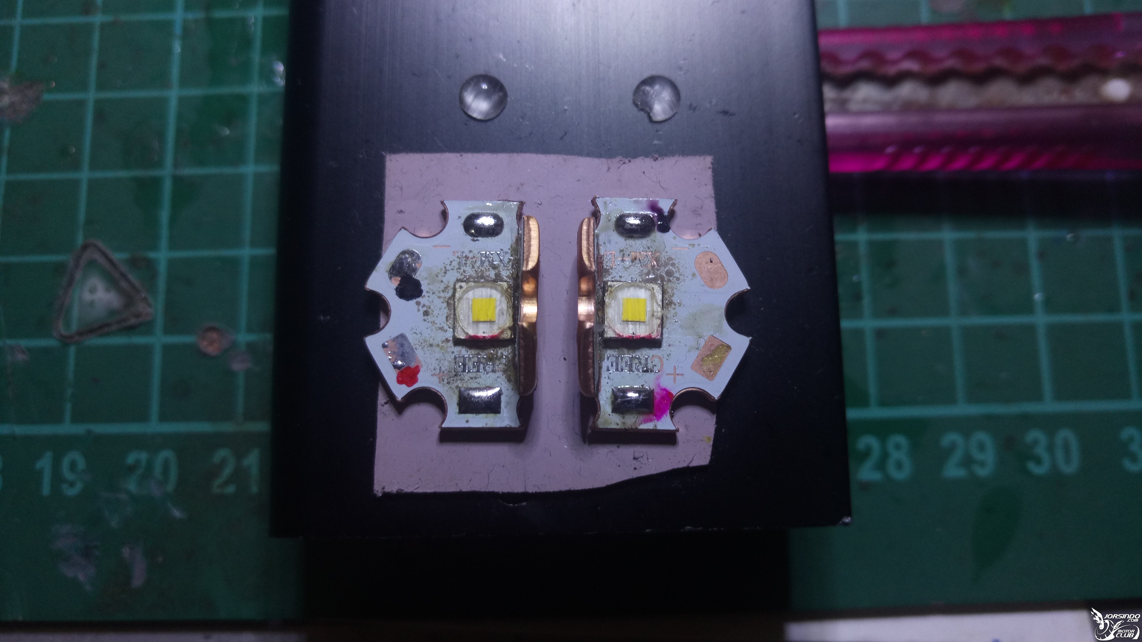 【燈改系列】- LED 魚眼改 CREE 等各種晶片6490|小老婆汽機車資訊網