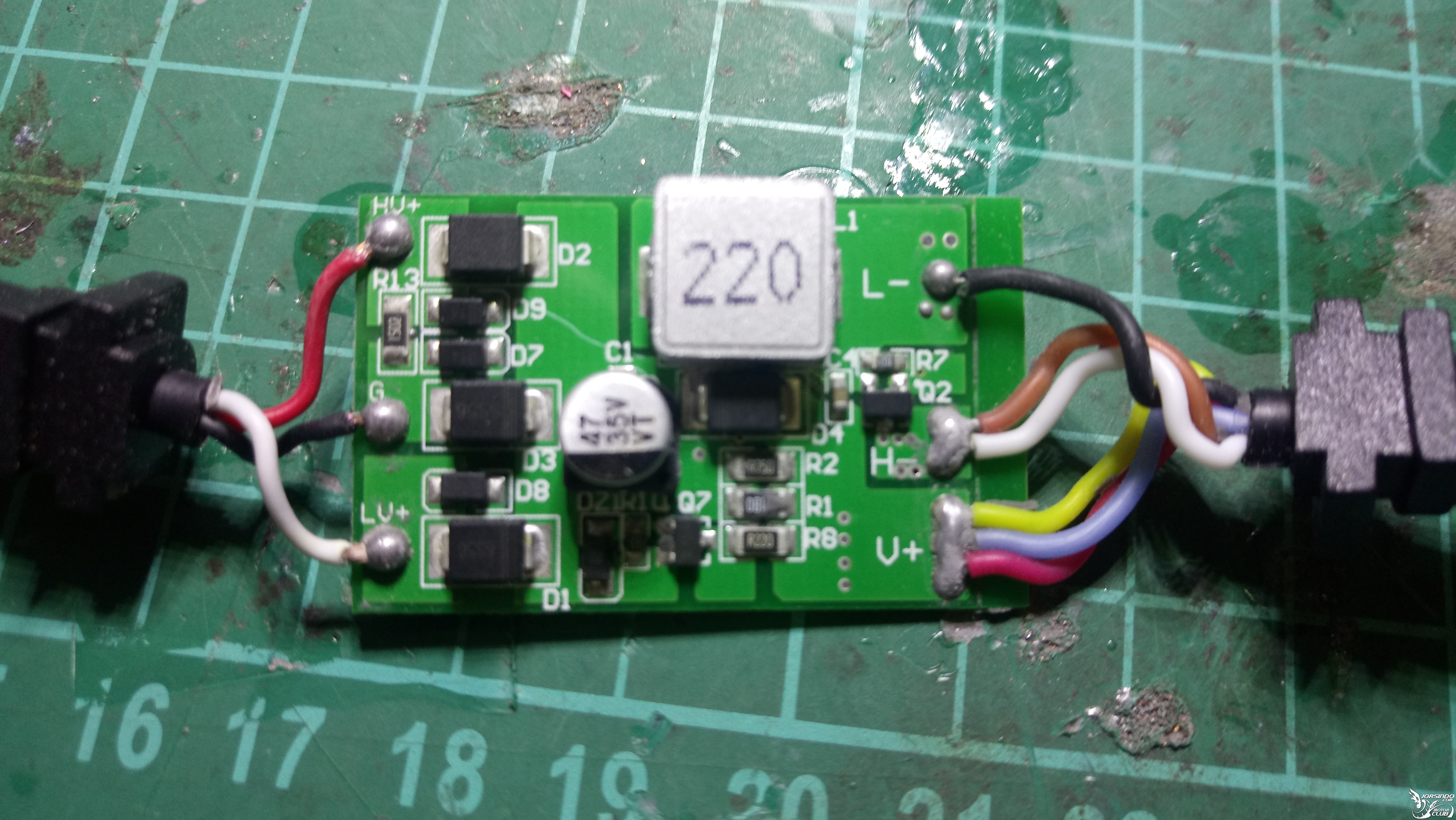 【燈改系列】- LED 魚眼改 CREE 等各種晶片7332|小老婆汽機車資訊網