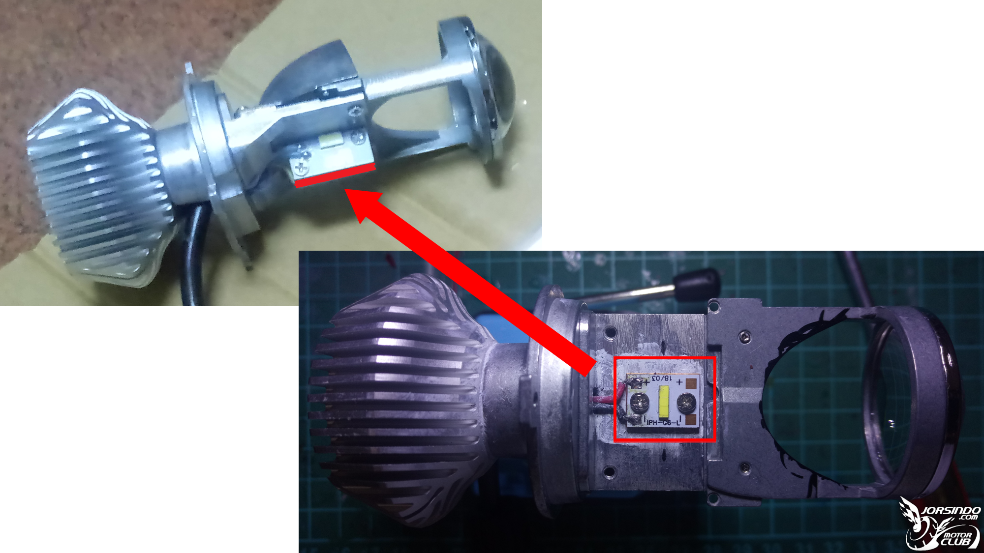 【燈改系列】- LED 魚眼改 CREE 等各種晶片3942|小老婆汽機車資訊網
