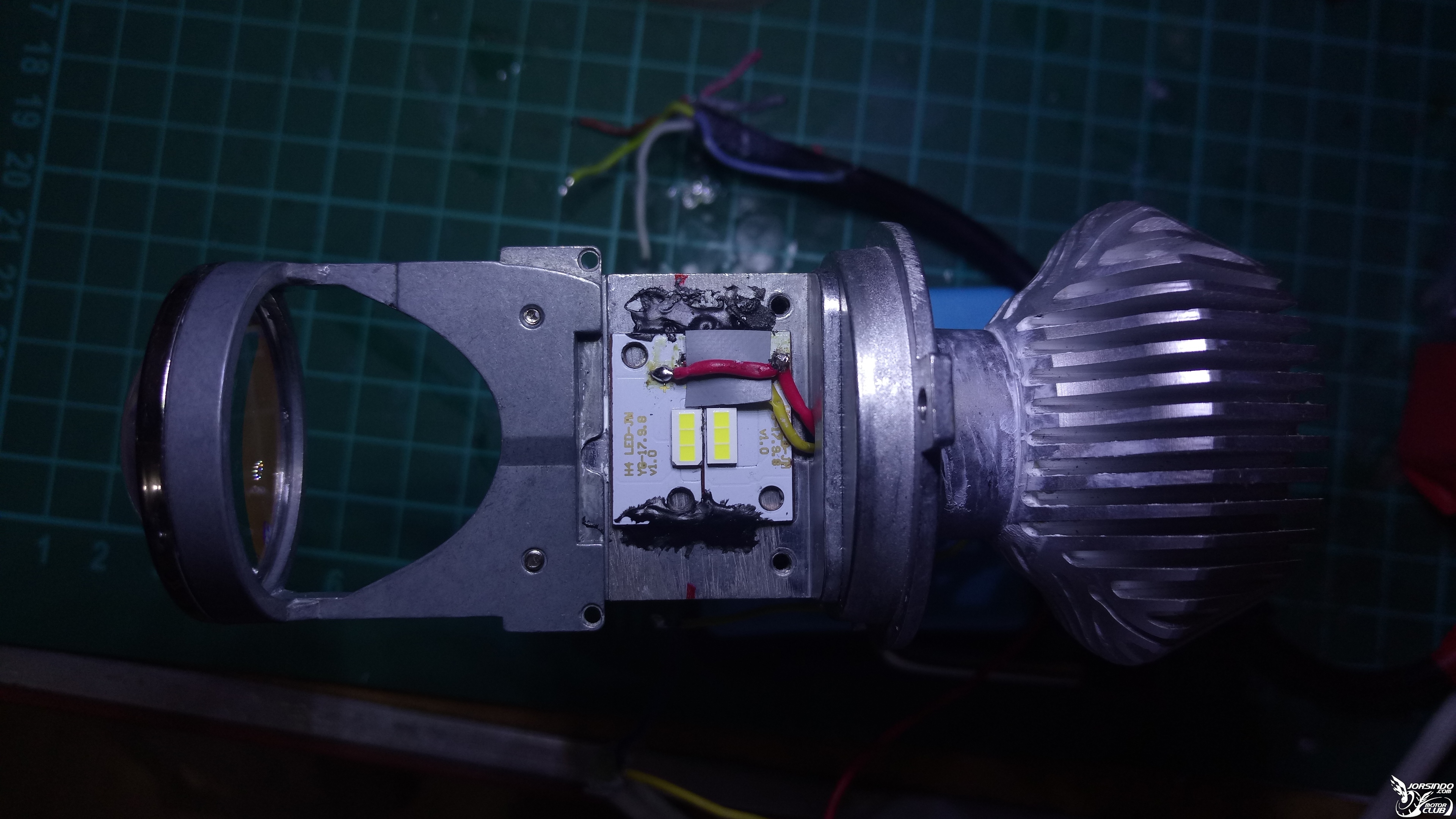 【燈改系列】- LED 魚眼改 CREE 等各種晶片7674|小老婆汽機車資訊網