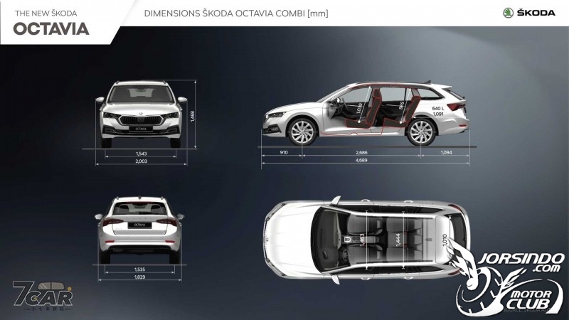 Combi 旅行版先行 全新第四代 Škoda Octavia 開始量產7676|Škoda,Octavia小老婆汽機車資訊網