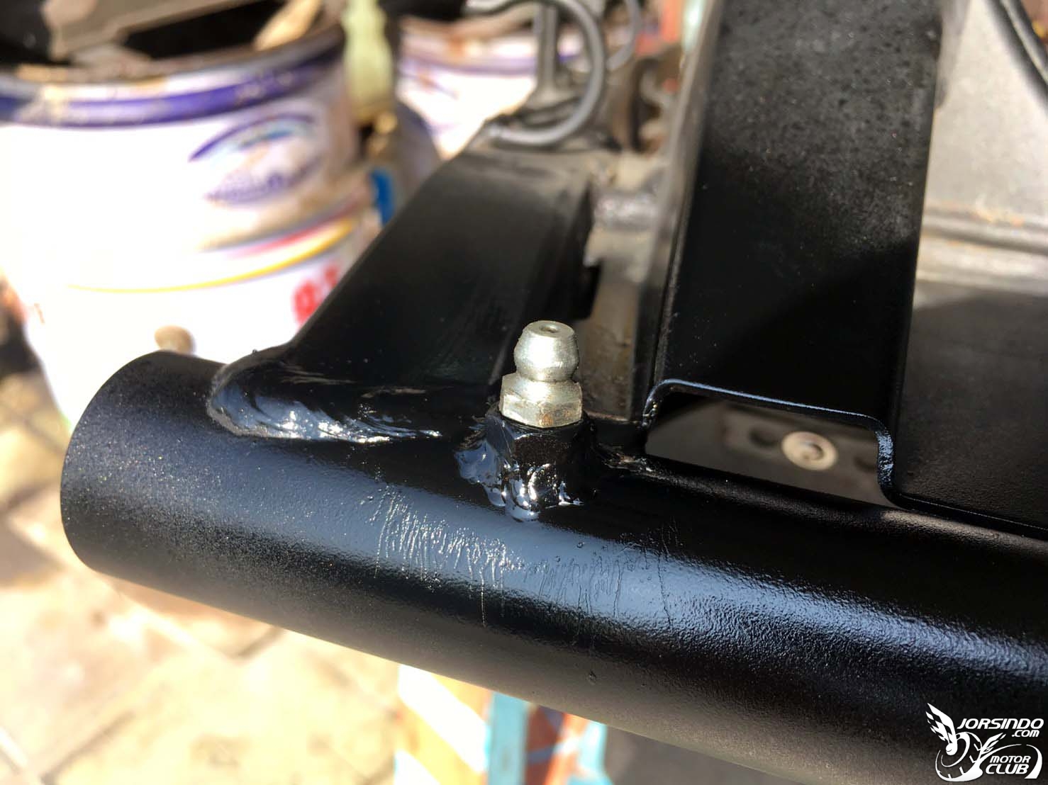 KAWASAKI Z125 搖臂異音問題治標&amp;治本處理分享~!9682|小老婆汽機車資訊網