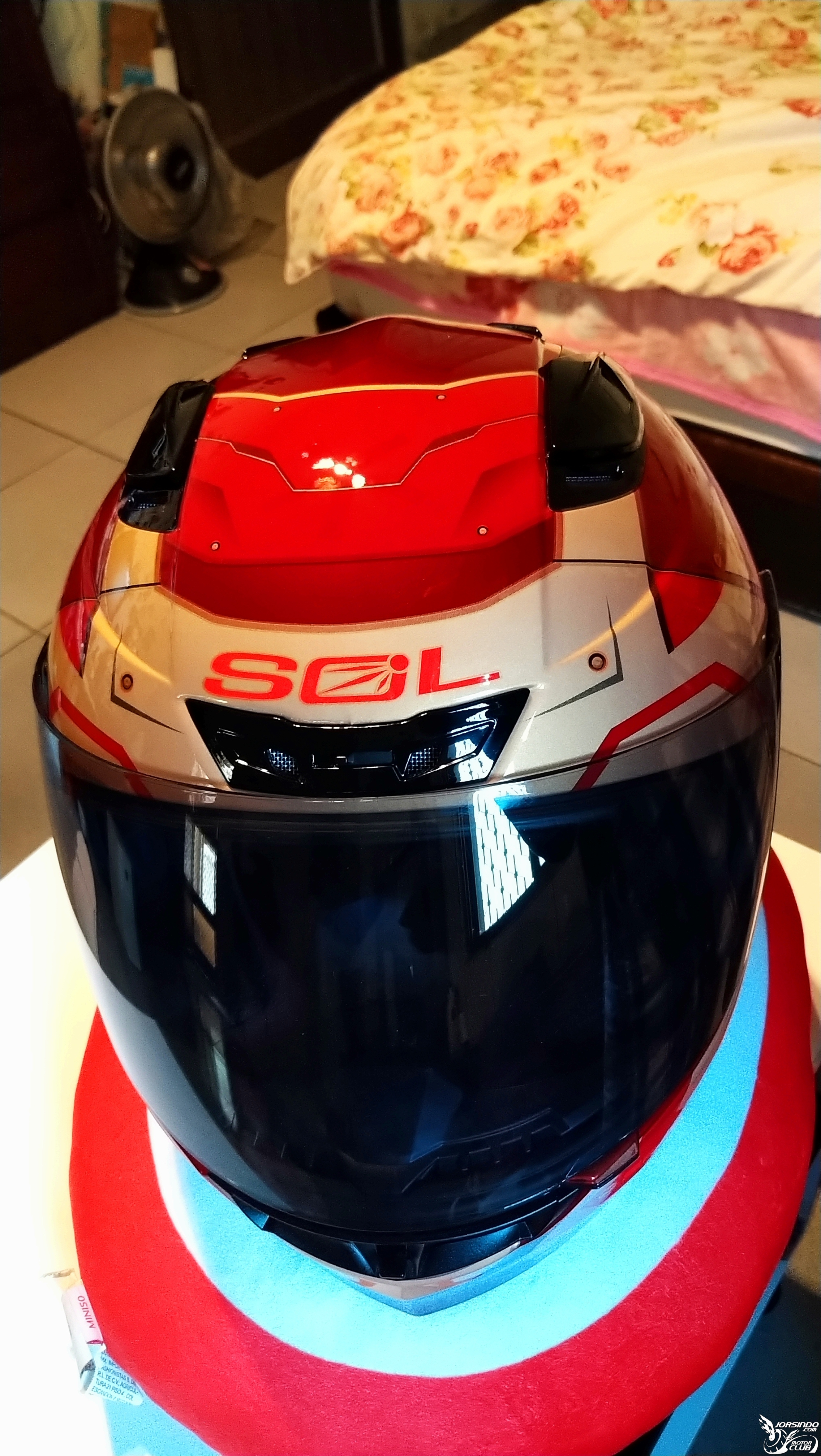 送給16歲兒子安全帽SOL SF-3 戰甲9673|小老婆汽機車資訊網