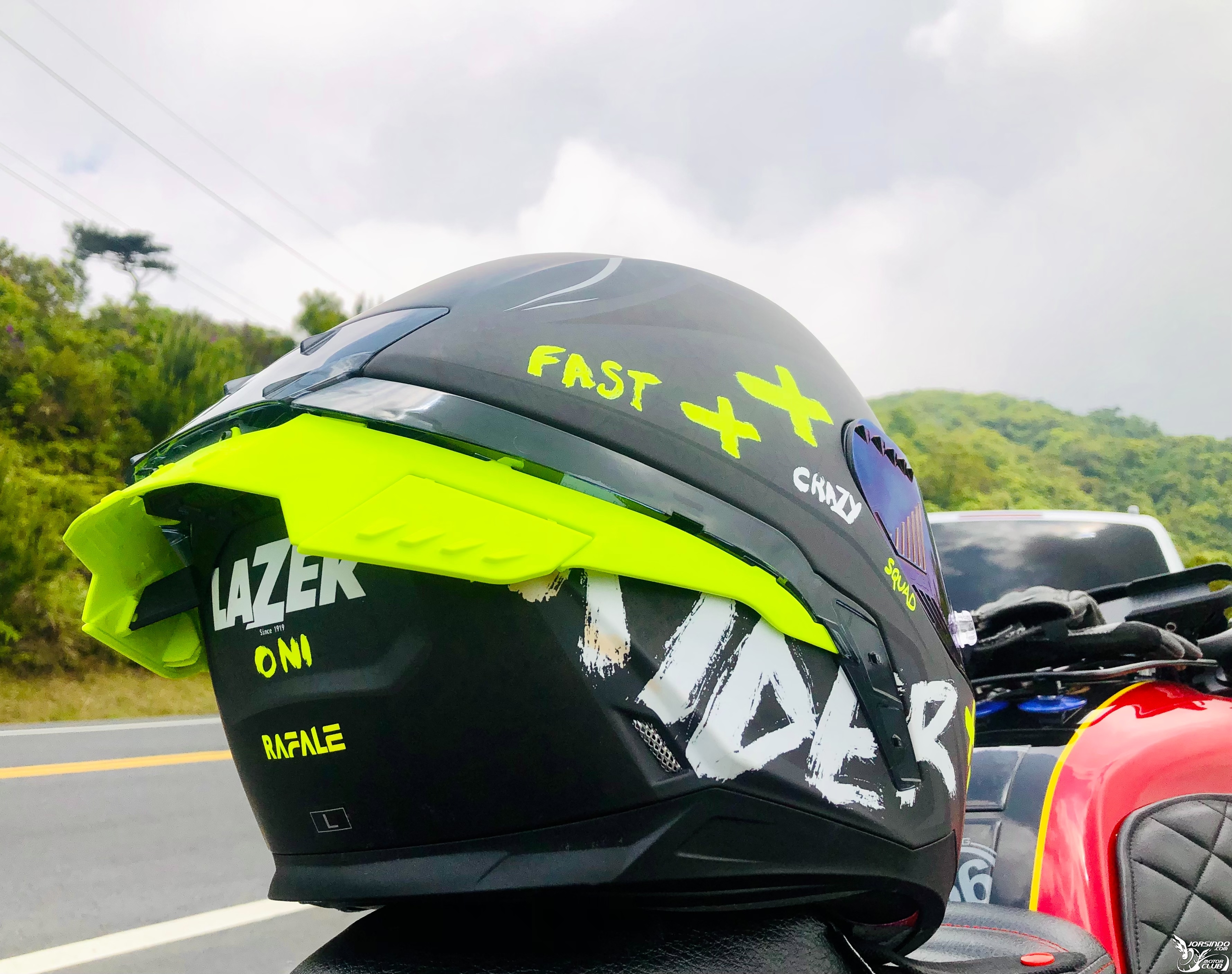 LAZER RAFALE SR 視覺大鴨尾 開箱分享5385|小老婆汽機車資訊網