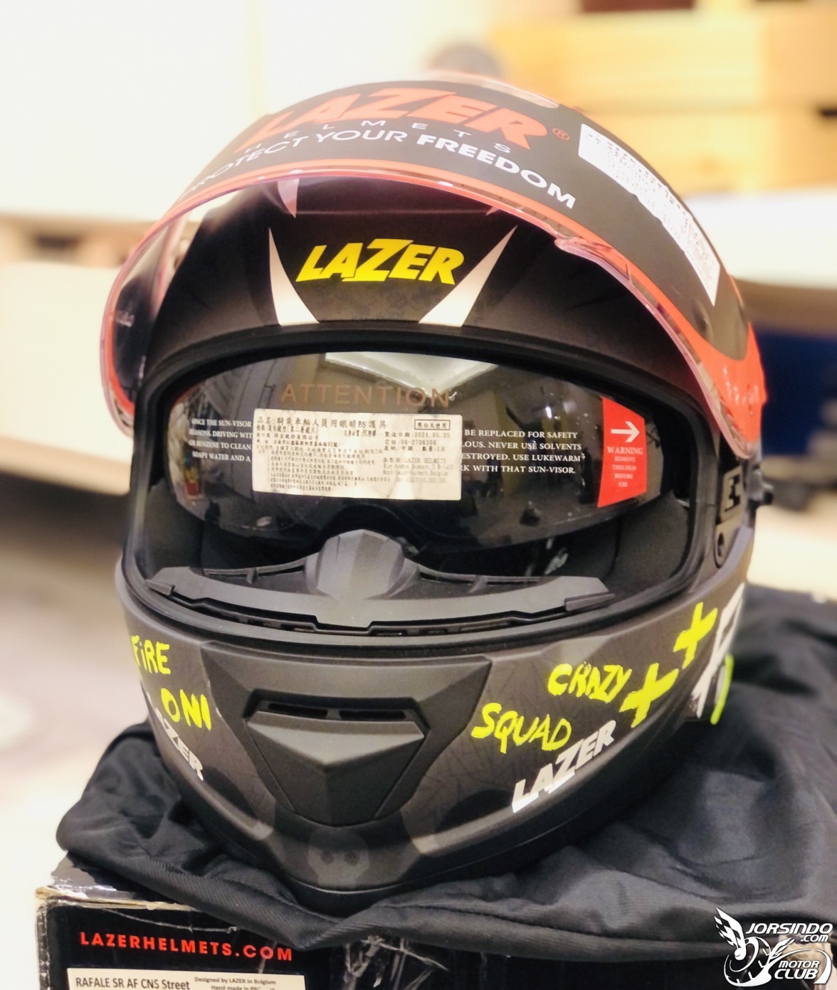 LAZER RAFALE SR 視覺大鴨尾 開箱分享8633|小老婆汽機車資訊網