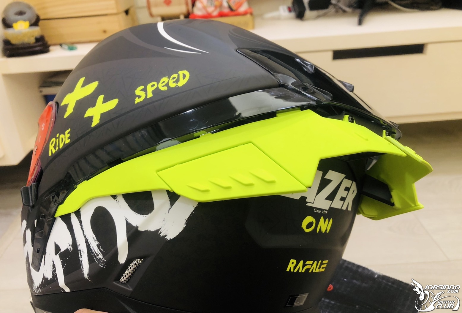 LAZER RAFALE SR 視覺大鴨尾 開箱分享4610|小老婆汽機車資訊網