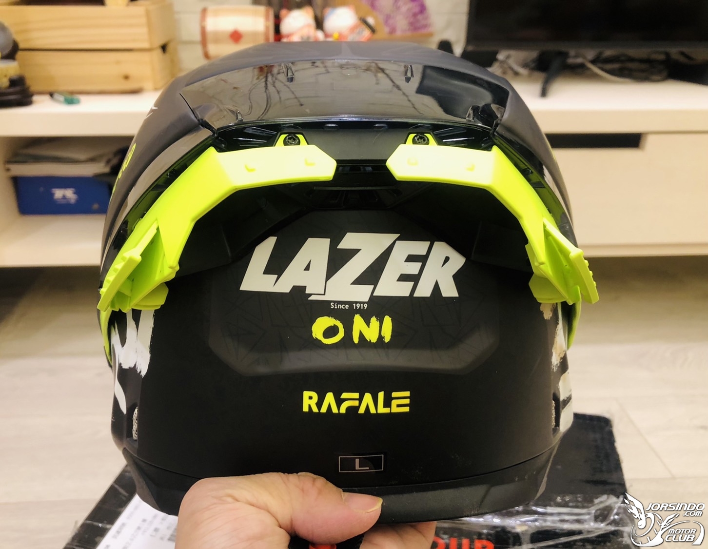 LAZER RAFALE SR 視覺大鴨尾 開箱分享3041|小老婆汽機車資訊網
