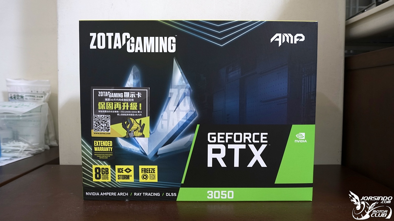 【開箱】30系卡初體驗｜ZOTAC GAMING GeForce RTX 3050 AMP開箱1655|小老婆汽機車資訊網