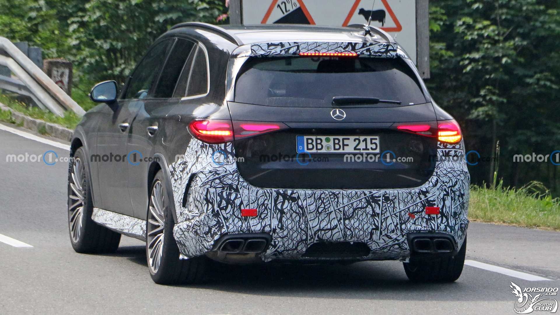 綜效輸出上探670hp水準！Mercedes-AMG GLC 63測試車諜照曝光5307|Mercedes-AMG,GLC,GLC 63小老婆汽機車資訊網