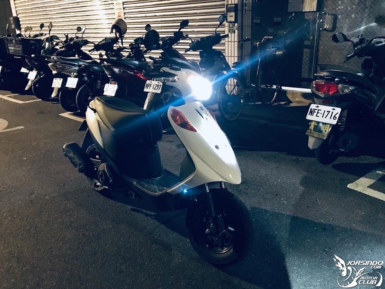 Address V125G 安裝 LED 大燈和日規碼錶9506|小老婆汽機車資訊網