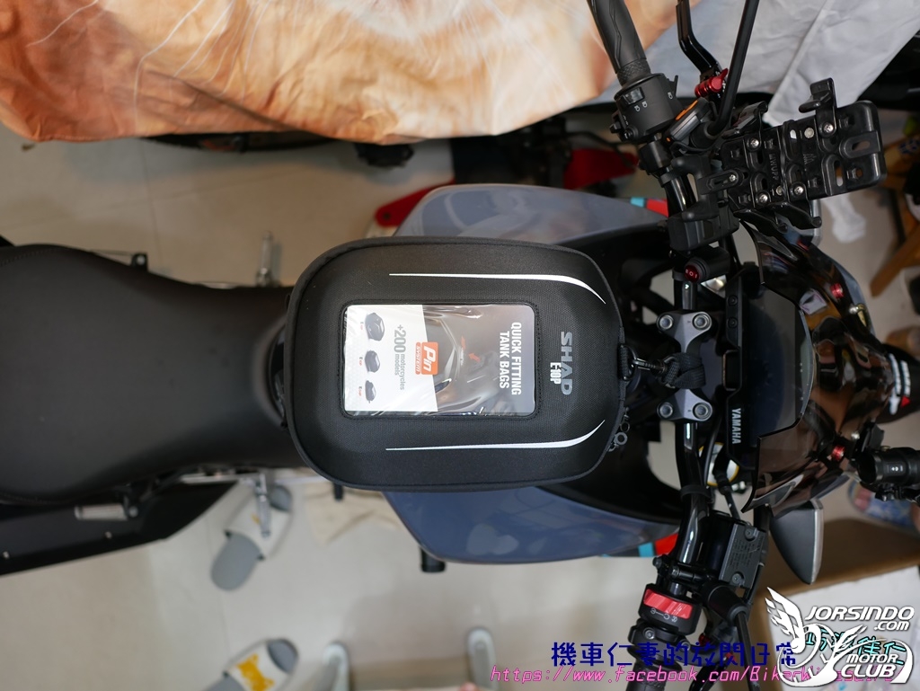 [開箱] SHAD E10P快拆油箱包4709|小老婆汽機車資訊網