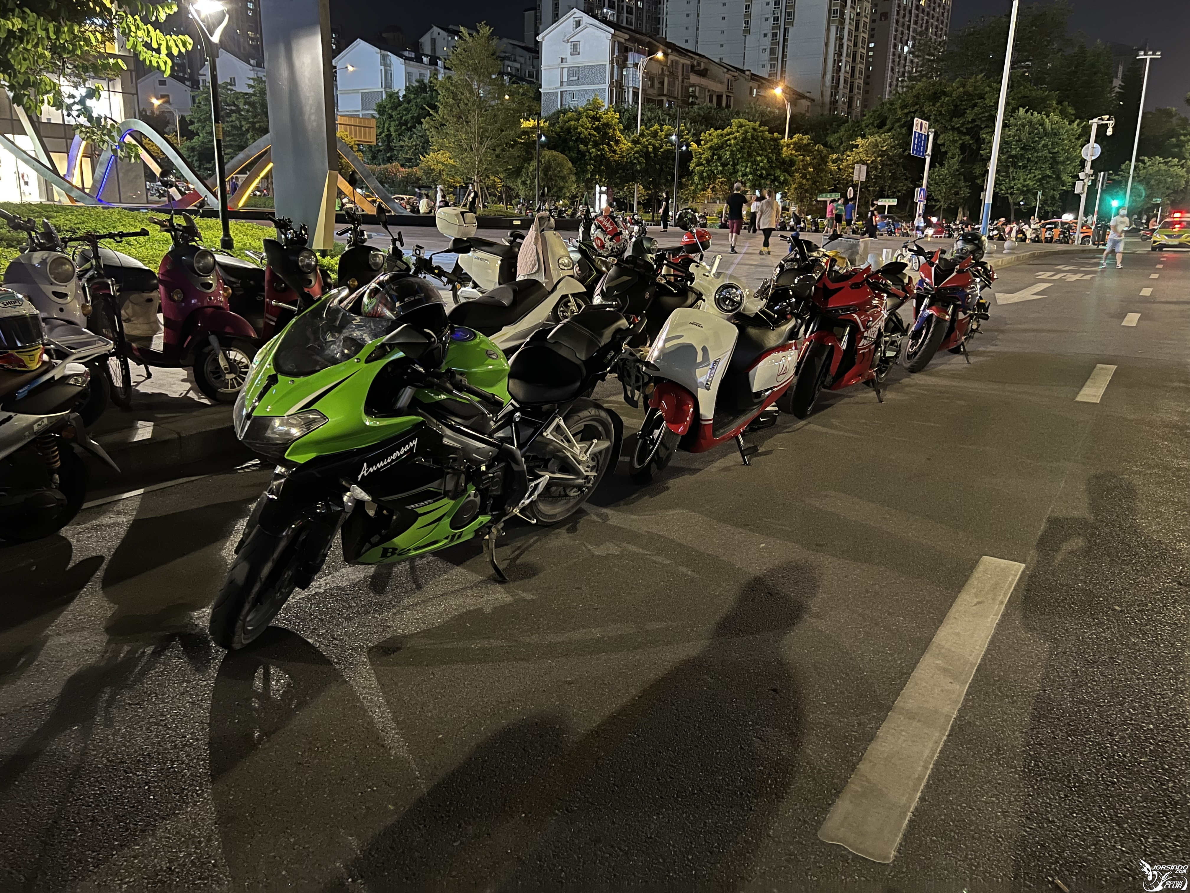 限摩城市出來組隊夜騎一次不容易啊6046|小老婆汽機車資訊網