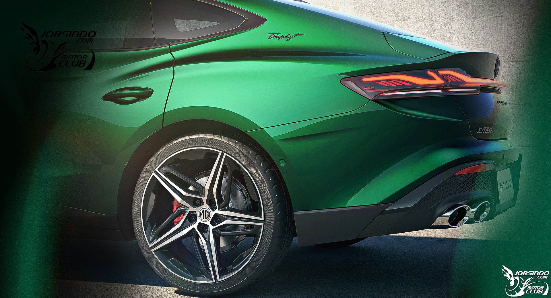 品牌首款美型轎跑、8/17號中國首發！MG MG7實車照曝光5326|MG7,中國市場,上汽名爵小老婆汽機車資訊網