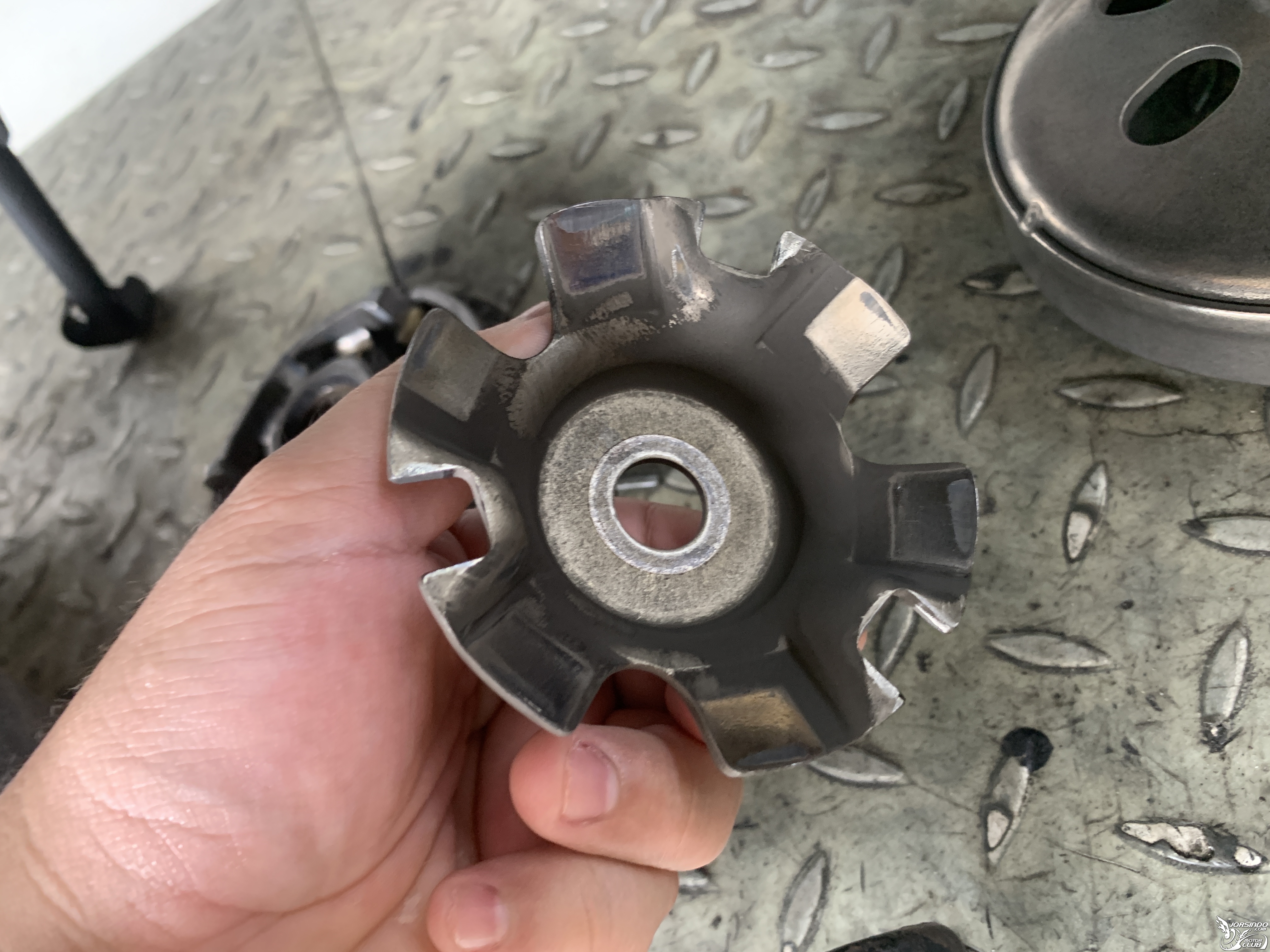 TIGRA 150普利盤滑件七萬公里壽終正寢3522|小老婆汽機車資訊網