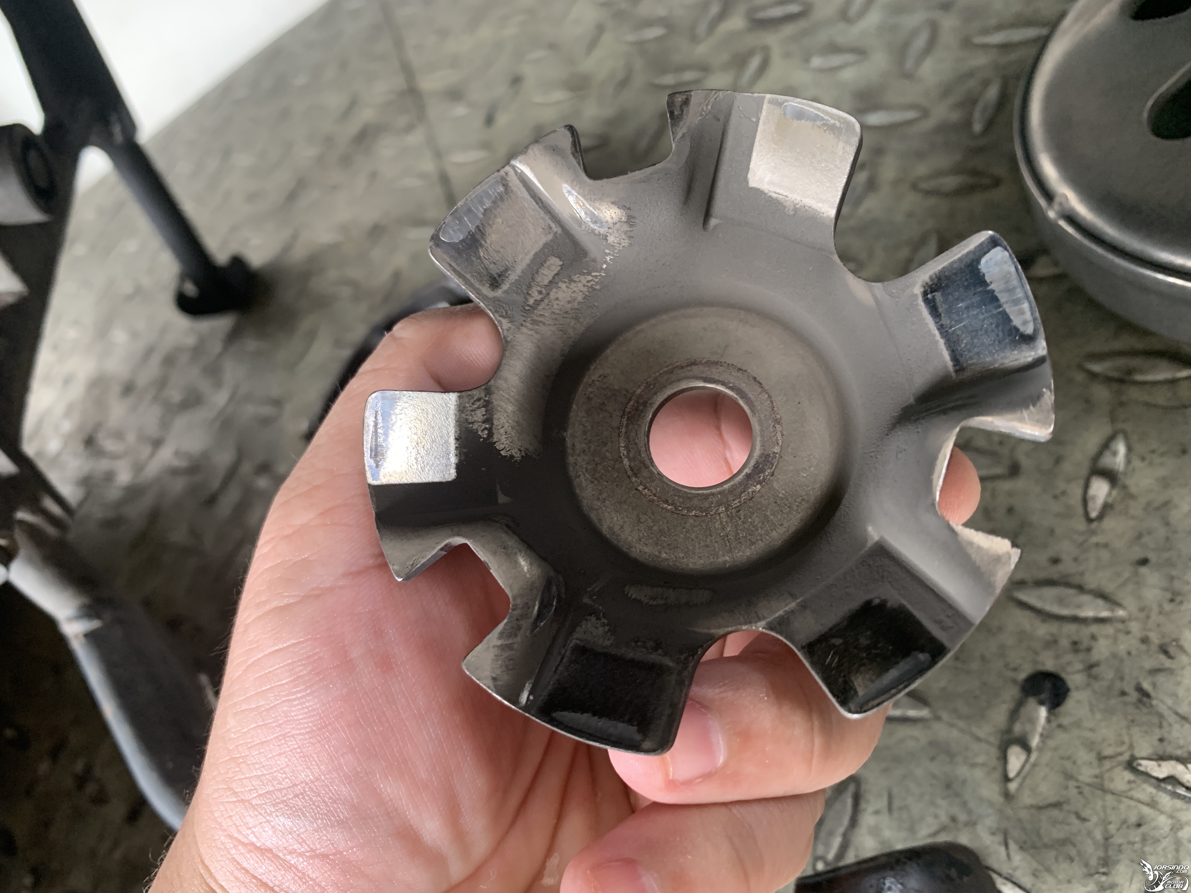 TIGRA 150普利盤滑件七萬公里壽終正寢6779|小老婆汽機車資訊網