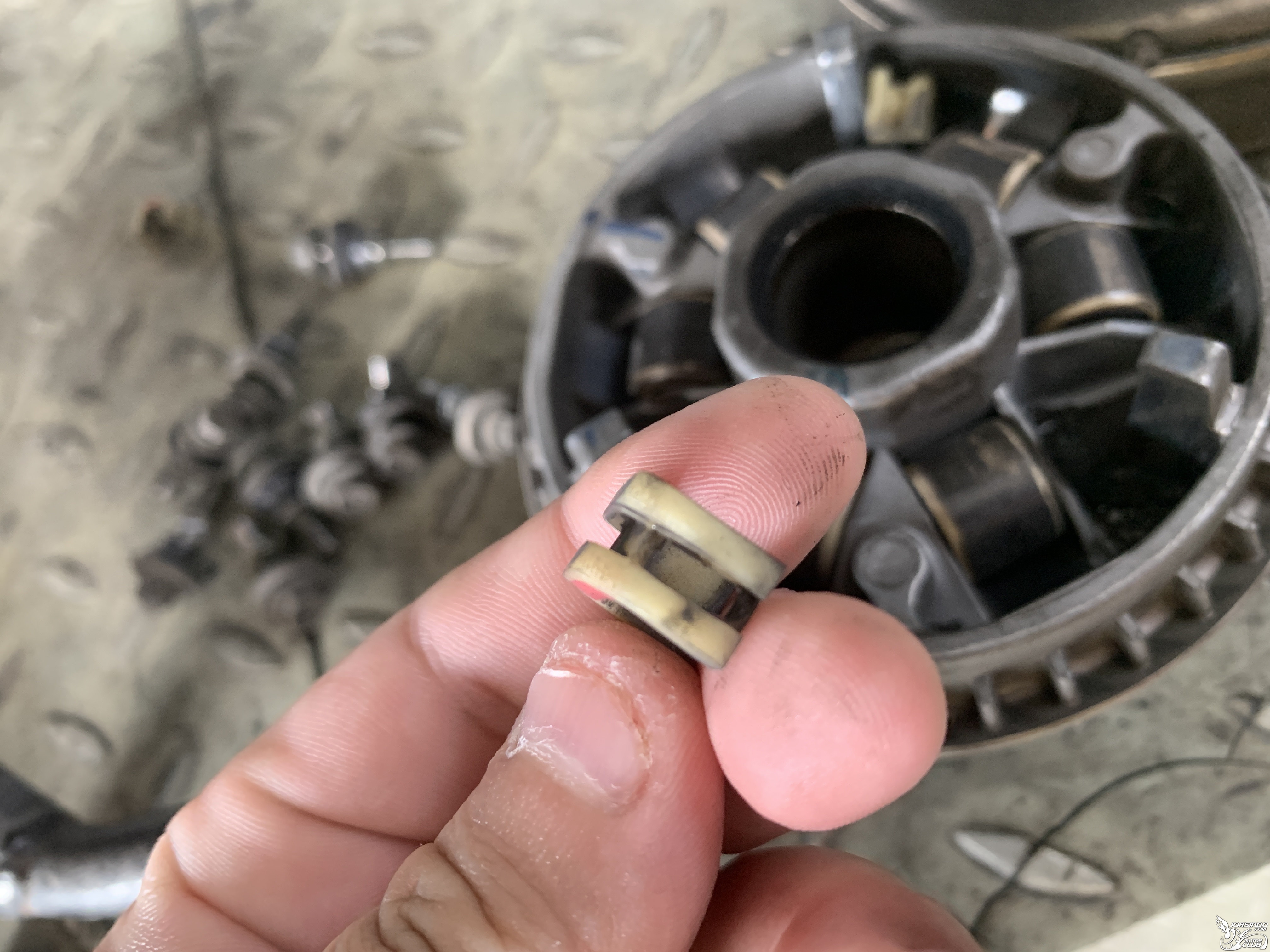TIGRA 150普利盤滑件七萬公里壽終正寢1291|小老婆汽機車資訊網
