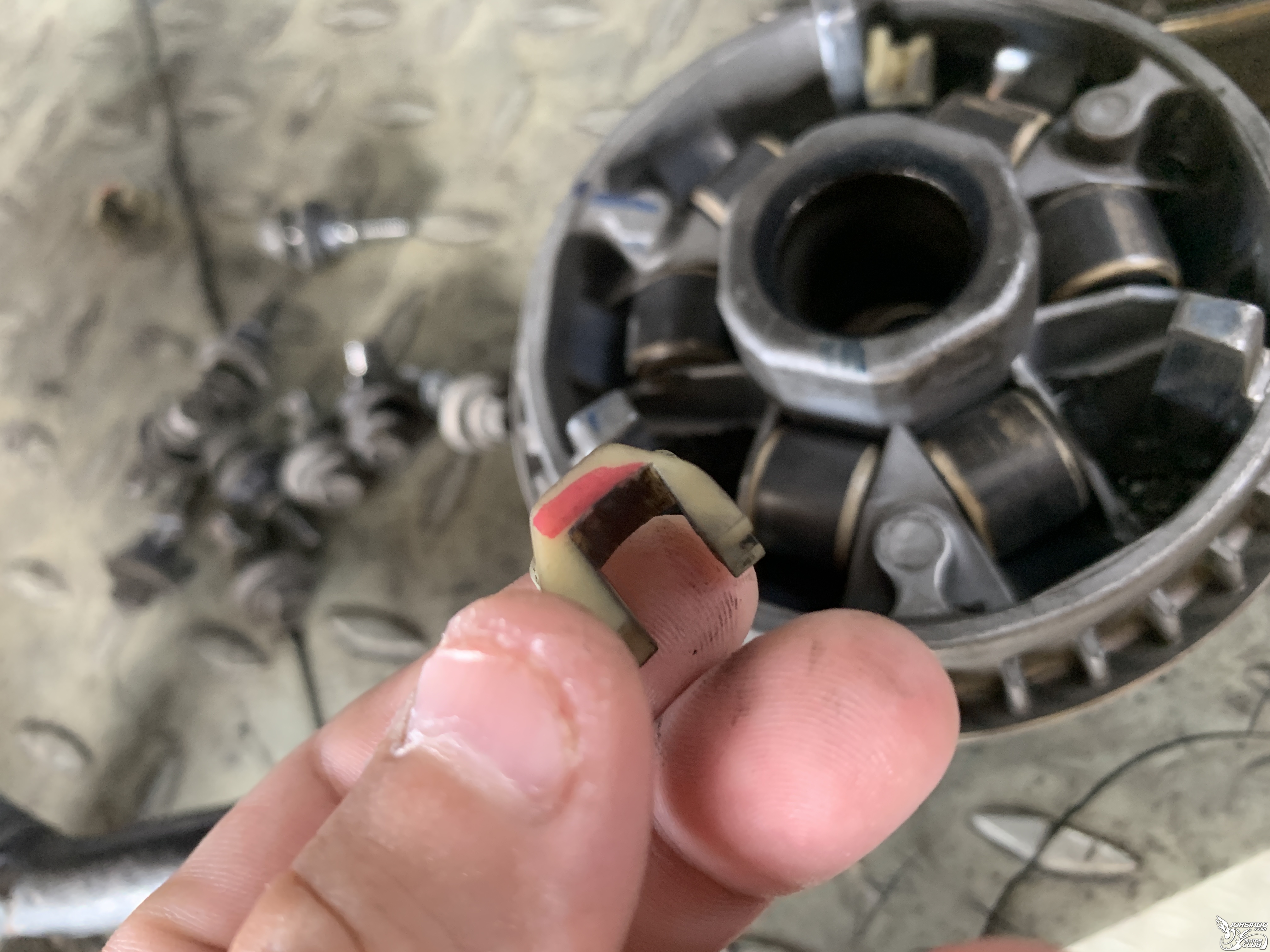 TIGRA 150普利盤滑件七萬公里壽終正寢9344|小老婆汽機車資訊網