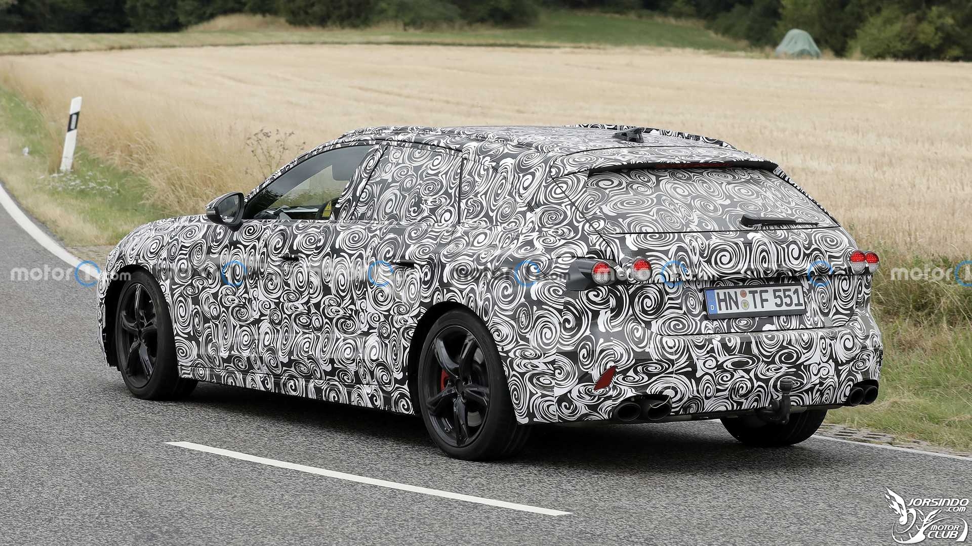 四出尾管露餡！Audi大改款S4 Avant測試車諜照曝光4444|Audi,S4 Avant,A4大改款小老婆汽機車資訊網