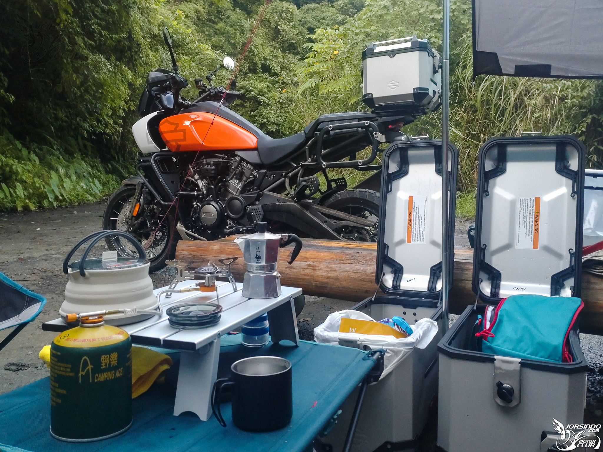 不走尋常路！哈雷 Pan America 1250 Special 羅山林道機車野營3758|小老婆汽機車資訊網