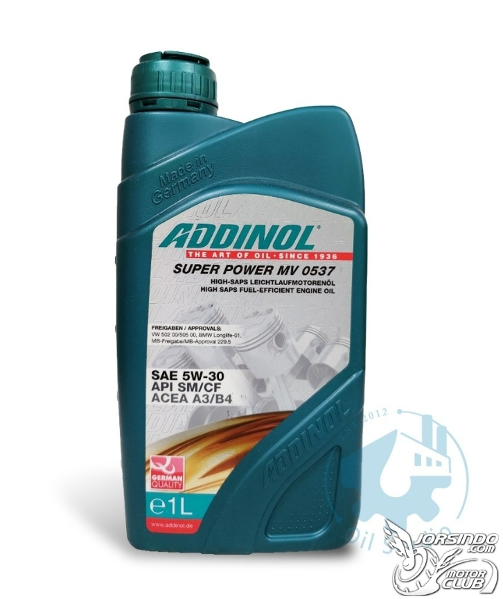 ADDINOL Super Power MV 0537 5W302519|小老婆汽機車資訊網
