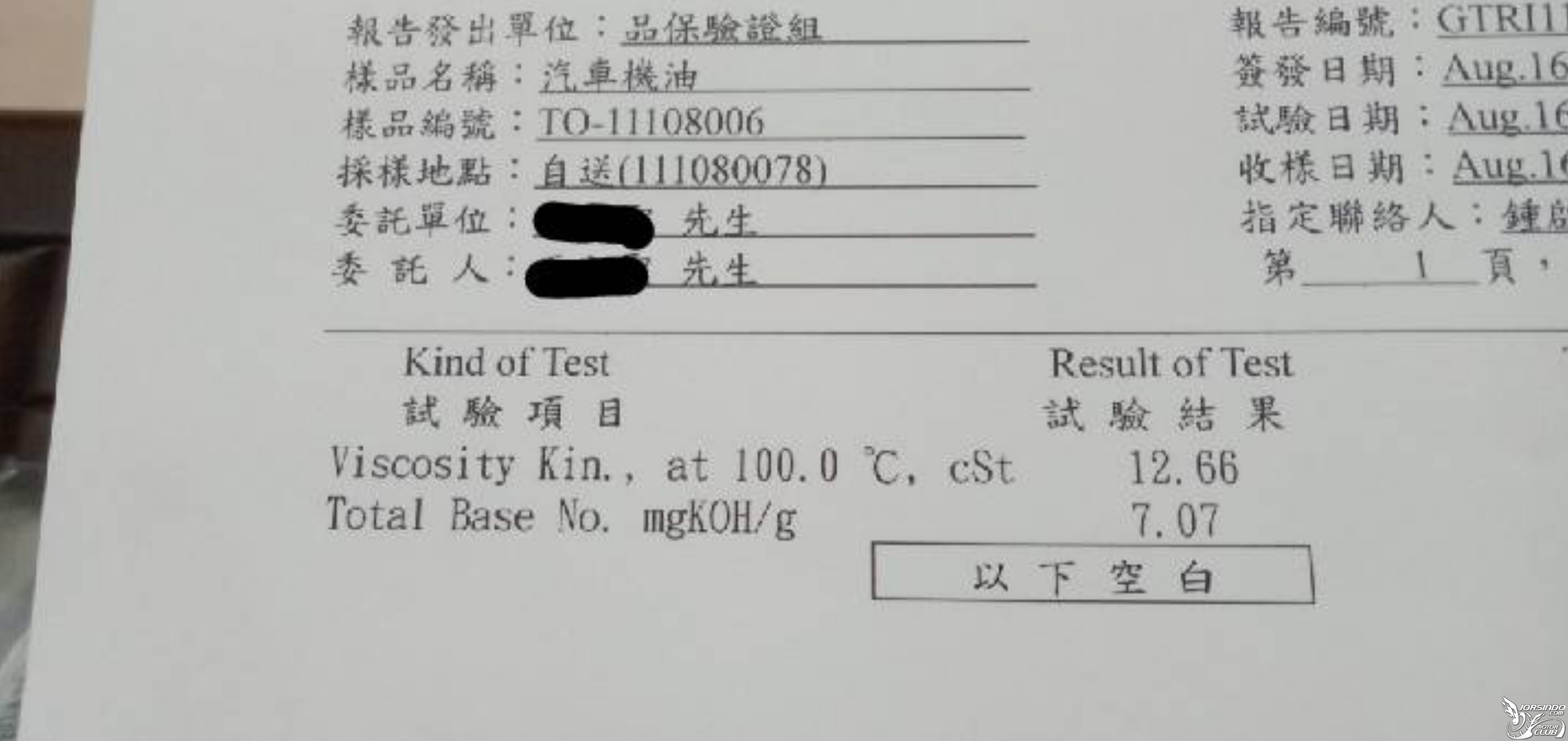 機油檢測7140|小老婆汽機車資訊網