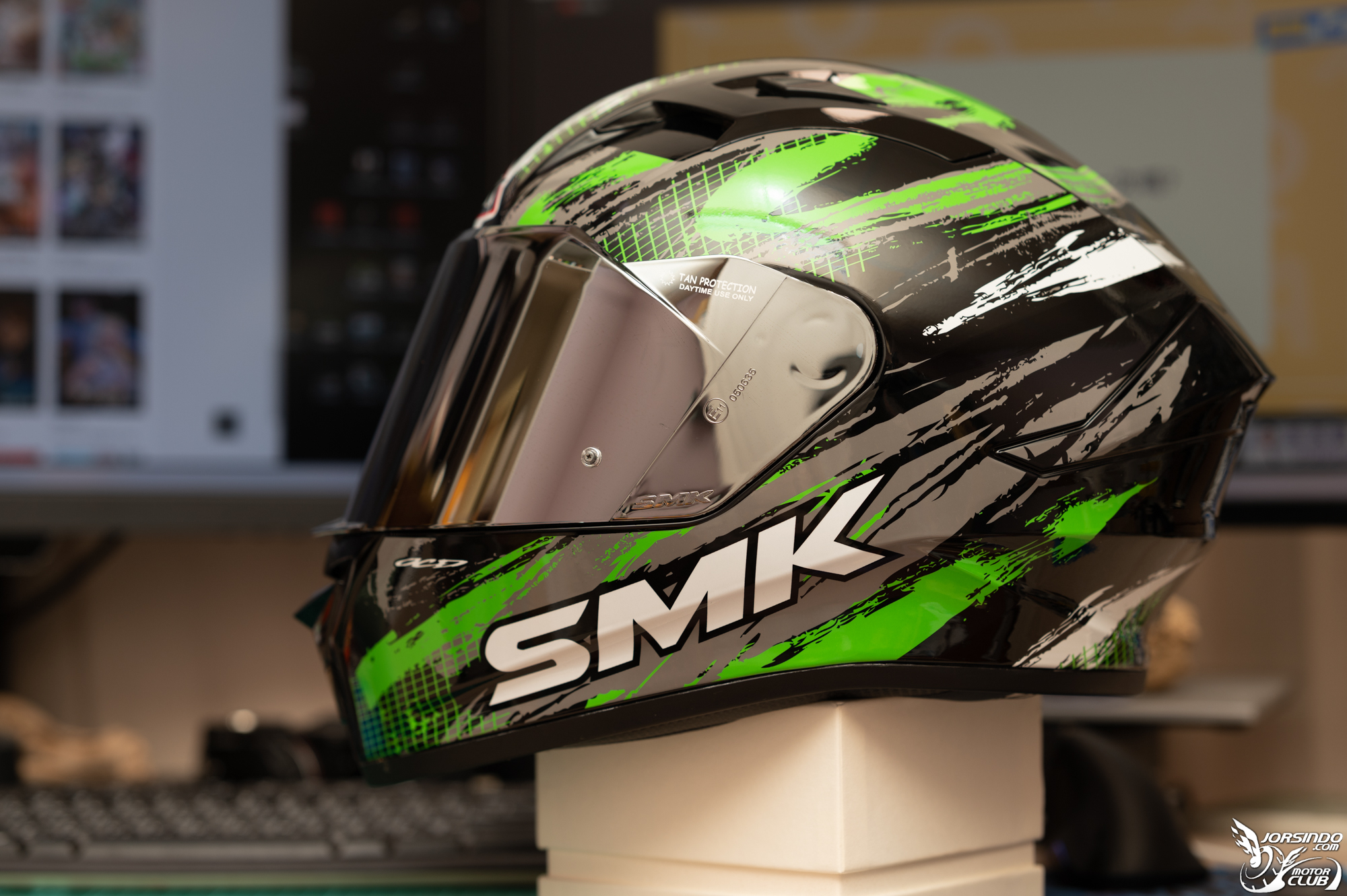 [開箱]SMK Stellar全罩安全帽分享 沒比較沒傷害9785|小老婆汽機車資訊網