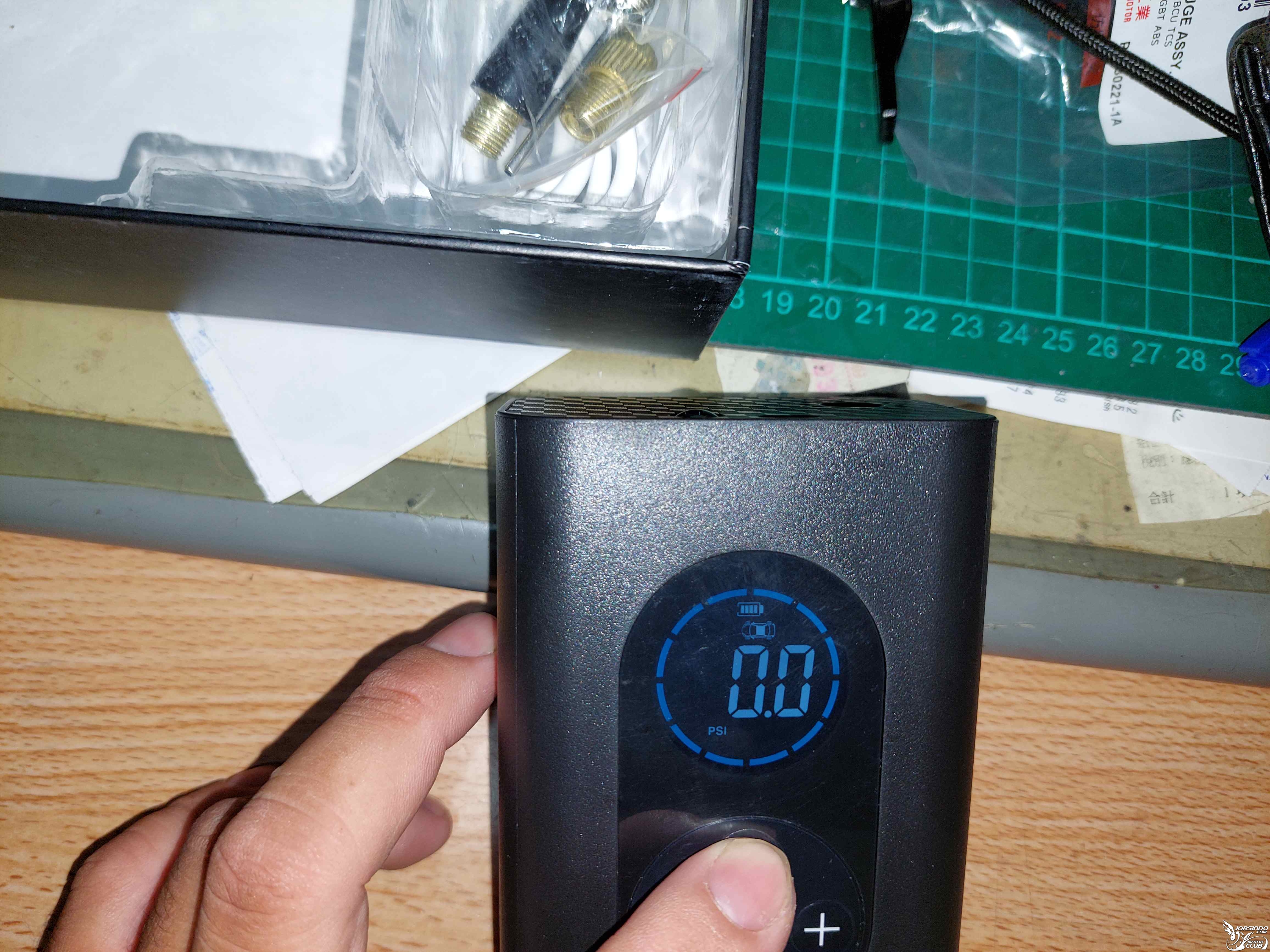 T-288-DUNU LAB充電式打氣機開箱1090|小老婆汽機車資訊網