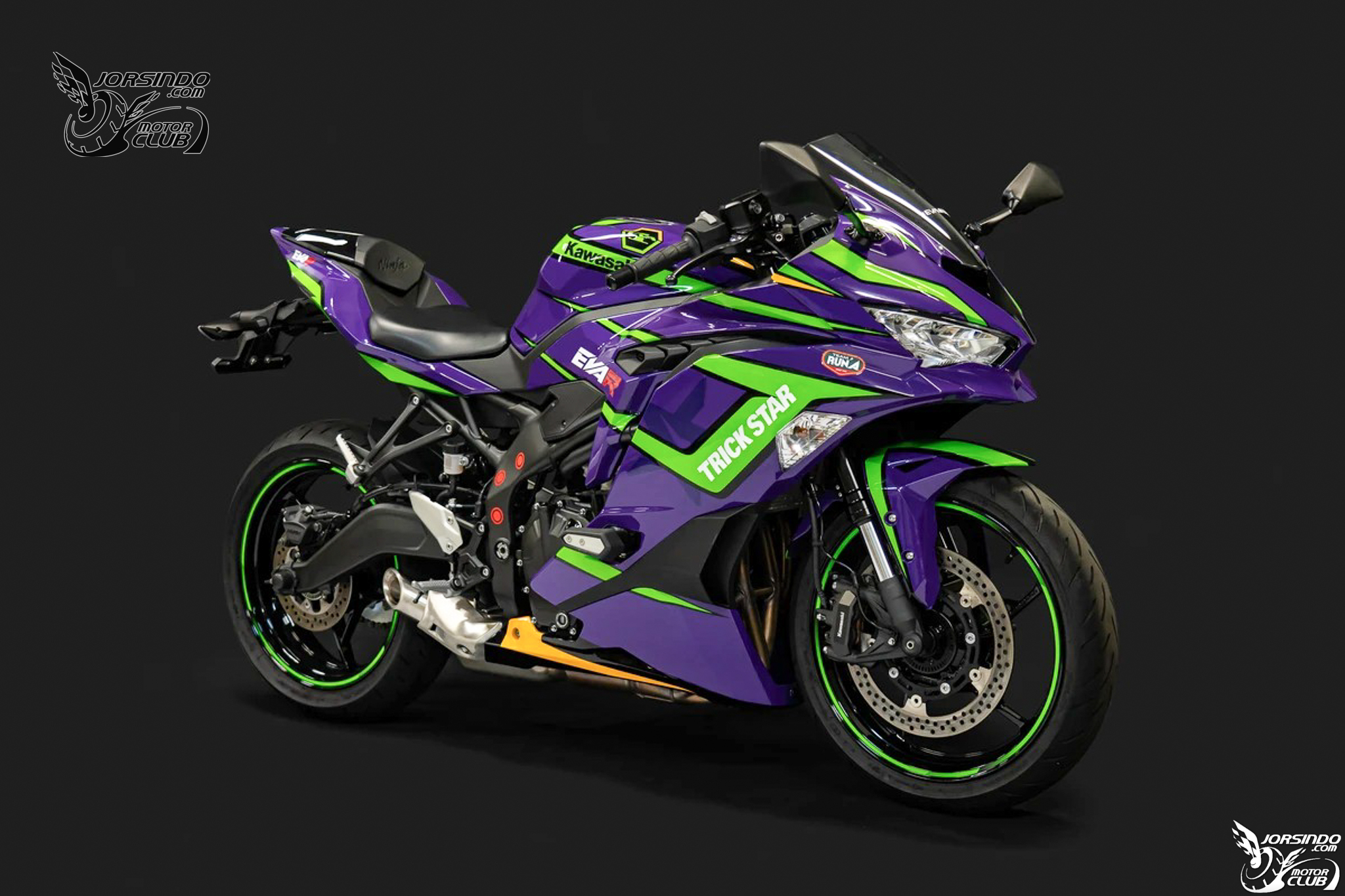 EVA Racing ╳ TRICK☆STAR 初號機授權塗裝ZX-25R SE 日本開賣！|檔車