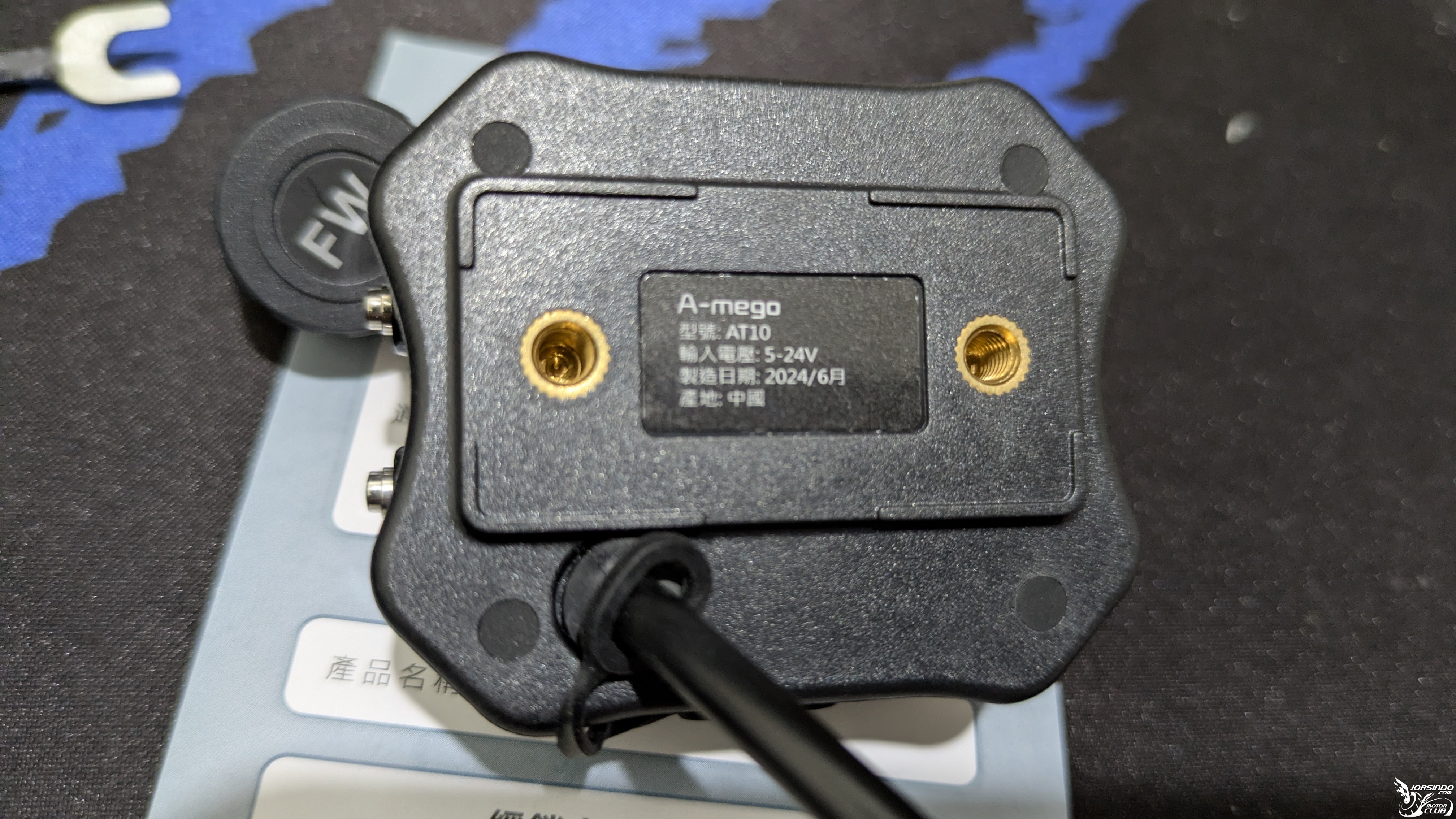 開箱分享 A-mego AT10二代機車胎壓偵測器 全鋁合金Y型氣嘴6300|小老婆汽機車資訊網
