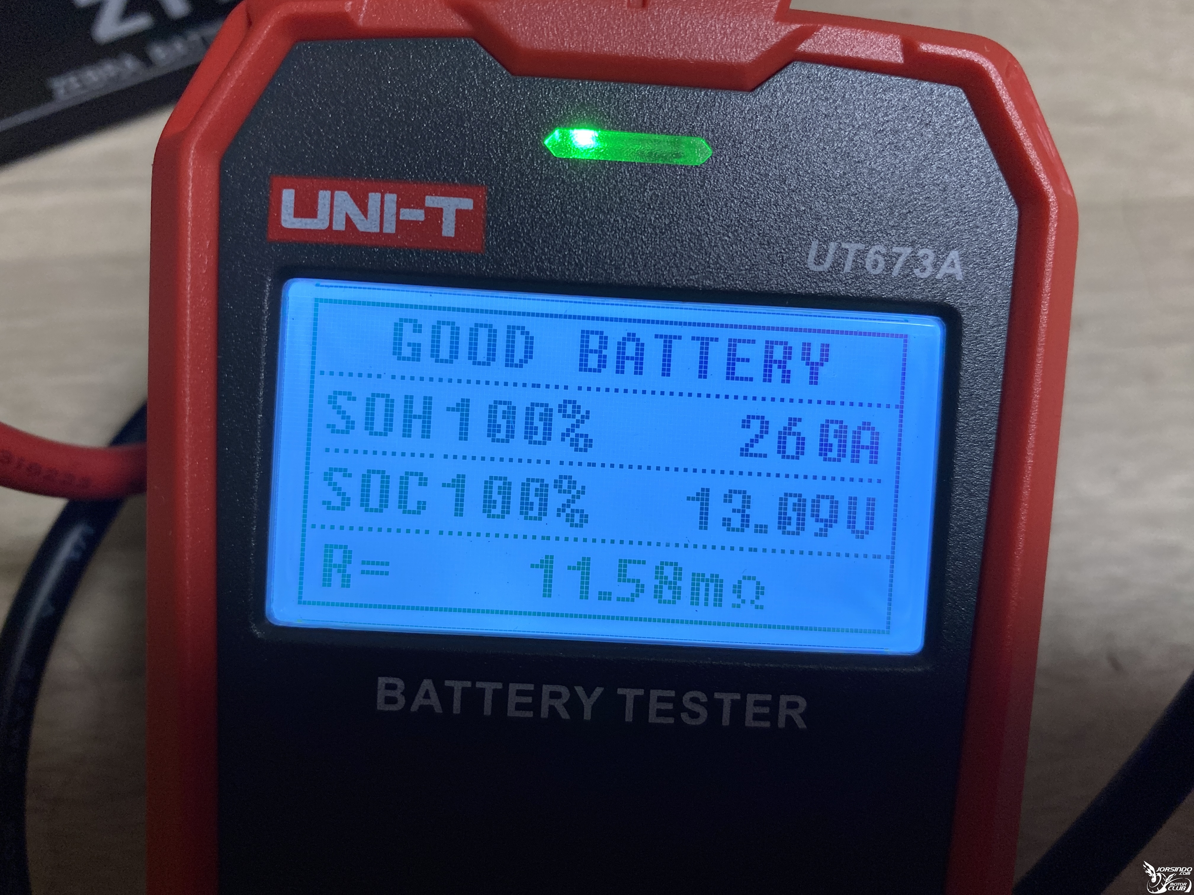 斑馬電瓶初使用及CCA測量1376|小老婆汽機車資訊網