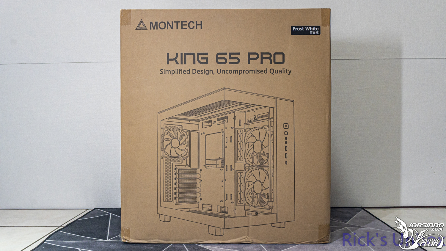 【開箱】MONTECH KING 65 PRO WHITE ft. MONTECH TITAN PLA 850W5624|小老婆汽機車資訊網