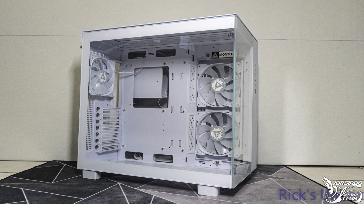 【開箱】MONTECH KING 65 PRO WHITE ft. MONTECH TITAN PLA 850W627|小老婆汽機車資訊網