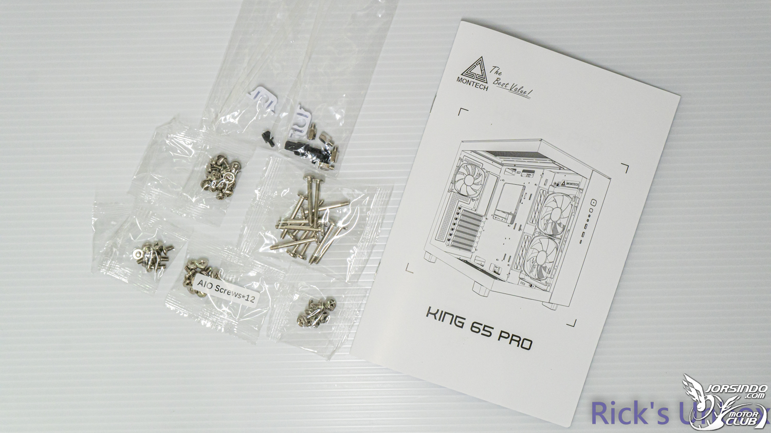 【開箱】MONTECH KING 65 PRO WHITE ft. MONTECH TITAN PLA 850W8442|小老婆汽機車資訊網