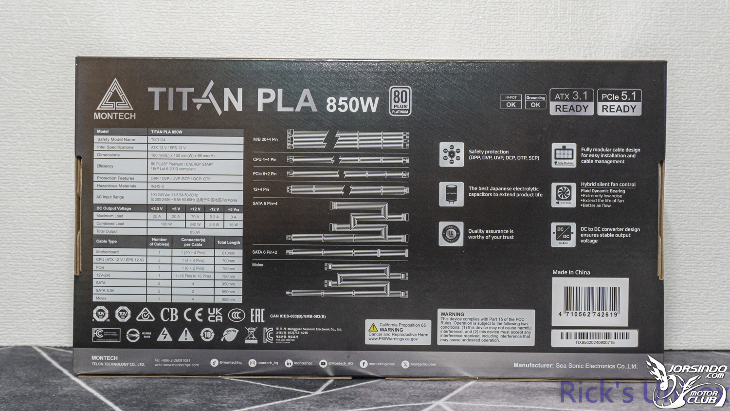 【開箱】MONTECH KING 65 PRO WHITE ft. MONTECH TITAN PLA 850W3312|小老婆汽機車資訊網